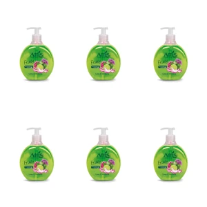 Attis fruit 0,5l mydło w płynie limonka i verbena X6