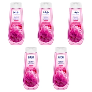 Luksja Aroma Senses Żel pod prysznic Peonia i Bergamotka 500 ml X5