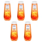 Luksja Aroma Senses Żel pod prysznic Pomarańcza i Drzewo sandałowe 500 ml X5