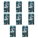 Gillette Mach3 Rączka maszynki do golenia + 2 ostrza wymienne X8