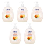 Luksja Creamy & Soft Kremowe mydło w płynie Brzoskwinia i Biała herbata 500 ml X5