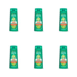 Garnier Fructis Grow Strong Szampon wzmacniający do włosów osłabionych i łamliwych 400 ml X6