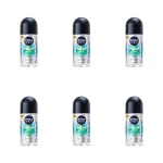 NIVEA Antyperspirant FRESH KICK roll-on 50 ml X6