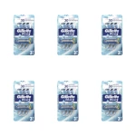 Gillette Blue3 Cool Maszynka jednorazowa z 3 ostrzami, 3 sztuki X6