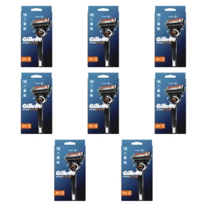 Gillette Fusion ProGlide Maszynka do golenia dla mężczyzn + 2 ostrza wymienne X8