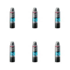 DOVE MEN CLEAN COMFORT SPRAY 150ML X6