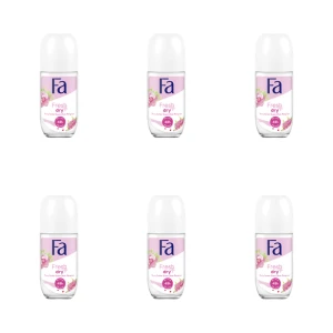 Fa deo roll-on Fresh&Dry Peony 50ml X6