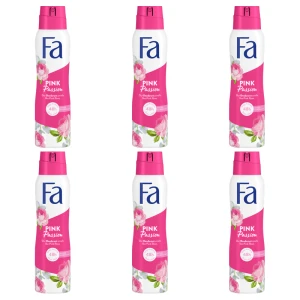 Dezodorant w sprayu Fa Pink Passion 150 ml X6