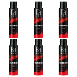 Fa Deo Men Attraction Force 150ml X6