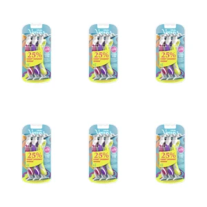 Gillette Venus 3 Maszynki jednorazowe dla kobiet, 6 sztuk X6
