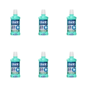 Oral-B Pro-Expert Deep Clean Płyn do płukania jamy ustnej, 500 ml X6