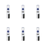 NIVEA Antyperspirant INVISIBLE Pure spray 250 ml X6
