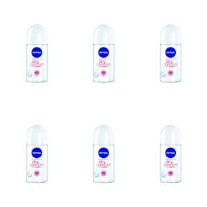 NIVEA Antyperspirant DRY COMFORT roll-on 50 ml X6