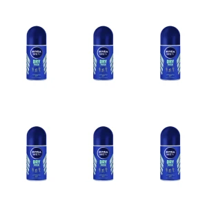 NIVEA Antyperspirant DRY FRESH roll-on 50 ml X6