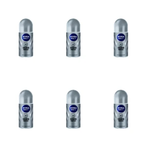 NIVEA Antyperspirant SILVER PROTECT roll-on 50 ml X6