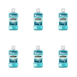 LISTERINE COOL MINT płyn do płukania jamy ustnej 250ml X6