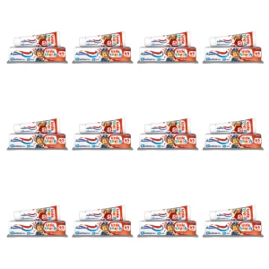 Aquafresh Little Teeth Pasta do zębów z fluorkiem 50 ml X12