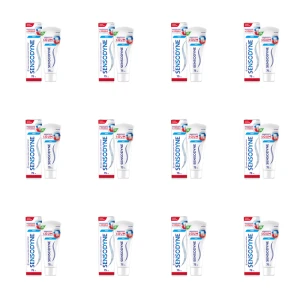 Sensodyne Nadwrażliwość i Dziąsła Whitening wybielająca pasta do nadwrażliwych zębów, 75 ml X12