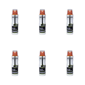 Men Expert DEO Shirt Protect spray 150ml X6