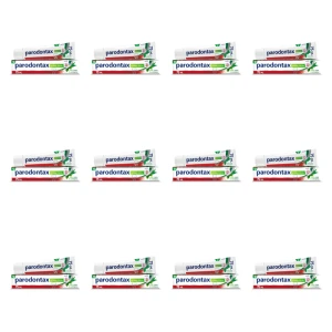 Parodontax Herbal Fresh Pasta do zębów na krwawiące dziąsła esencja imbiru, mięty i eukaliptusa 75 ml X12