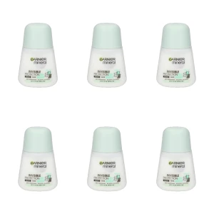 Garnier mineral Invisible protection 48h Antyperspirant 50 ml X6