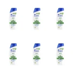 Head & Shoulders Menthol Fresh Szampon przeciwłupieżowy 2 w 1 330 ml X6