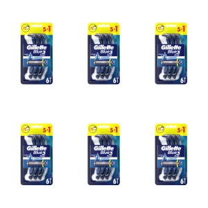Gillette Blue3 Plus Comfort Maszynki jednorazowe dla mężczyzn 6 szt. X6