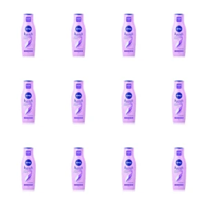 NIVEA Mleczny szampon wyzwalający blask Hairmilk Natural Shine 400 ml X12