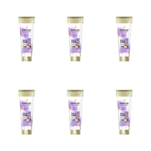 Pantene Pro-V Miracles Silky and Glowing Odżywka do włosów z biotyną i keratyną 160 ml X6