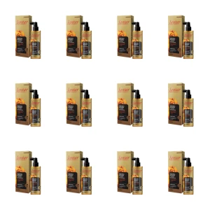 Jantar Odżywka-wcierka z esencją bursztynową do skóry głowy i zniszczonych włosów, 100 ml X12