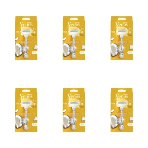 Gillette Venus Comfortglide Coconut Scent Maszynka do golenia 1 szt. X6
