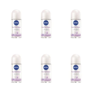 NIVEA Antyperspirant Fresh Sensation Roll-on 50ml X6