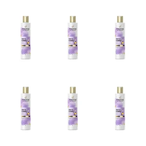 Pantene Silky and Glowing Szampon z biotyną i keratyną 250 ml X6
