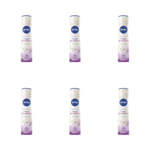 NIVEA Antyperspirant Fresh Sensation Spray 150ml X6