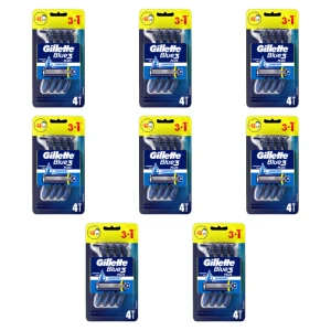 Gillette Blue3 Plus Comfort Maszynki jednorazowe dla mężczyzn 4 szt. X8
