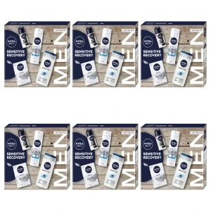 NIVEA Zestaw Sensitive Recovery Collection 605g X6