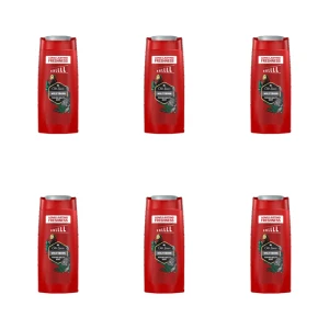 Old Spice Wolfthorn Męski płyn do kąpieli, żel pod prysznic i szampon 3 w 1 675ml X6