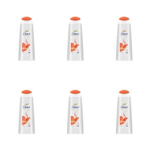 Dove Long & Radiant Szampon do długich włosów 400 ml X6