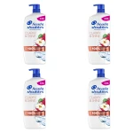 Head & Shoulders Clarify & Shine Szampon przeciwłupieżowy 800 ml. Z octem jabłkowym X4