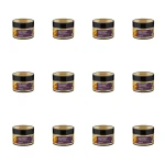 Jantar Maska ujarzmiająca z esencją bursztynową, peptydami, ceramidami i olejem makadamia, 200 ml X12