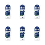 NIVEA MEN Derma Control Sensitive Antyperspirant roll-on 50 ml X6