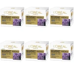 L'Oréal Paris Ekspert Wieku 60+ Przeciwzmarszczkowy krem odbudowujący na noc, pojemność 50 ml X6