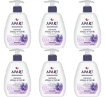 APART Creamy care Kremowe mydło w płynie 500 ml fiołek X6