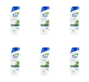 Head & Shoulders Refreshing Tea Tree Szampon przeciwłupieżowy 400 ml X6