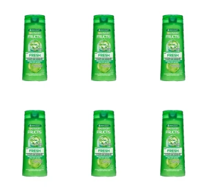 Garnier Fructis Fresh szampon oczyszczający do włosów przetłuszczających się 400 ml X6