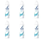 REXONA SHOWER CLEAN SPRAY 150ML X6