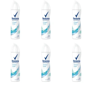 REXONA SHOWER CLEAN SPRAY 150ML X6