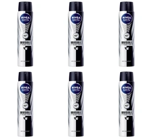 NIVEA Antyperspirant INVISIBLE Power spray 250 ml X6