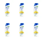 Head & Shoulders Citrus Fresh Szampon przeciwłupieżowy 2 w 1 330 ml X6