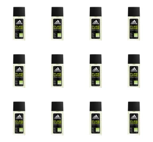 adidas Pure Game zapachowy dezodorant do ciała dla mężczyzn, 75 ml X12